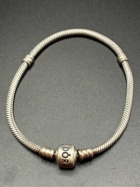 Pandora Sterling Silver Bracelet and Charms